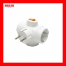 접지3구스위치T형멀티탭 BE-3TS (15A/250V) 베스토