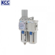 1/2PT에어유닛세트-수동/2구 KAU401A-04G 케이씨씨