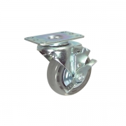 5인치무소음캐스터-브레이크 DS2050EPU BK / 2개 대신