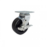 4인치내열성캐스터-브레이크 DS2341PHN BK / 2개 대신