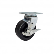 5인치내열성캐스터-브레이크 DS2351PHN BK / 2개 대신