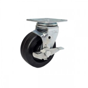 6인치내열성캐스터-브레이크 DS2361PHN BK / 2개 대신