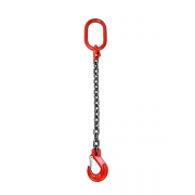 체인슬링-원레그 8mm-1M-슬링훅 / 2.12kg / UDT샤클