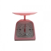 주방용저울-핑크 1KG (5g) 효성정밀계기 주방저울