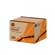 클리어와이퍼화이트 L-200 / 265x430mm-200매 광진산업