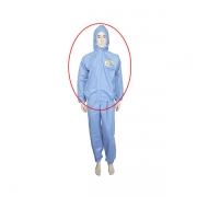 SMS보호복/투피스자켓-하늘색 XL-50개 스마토보호복